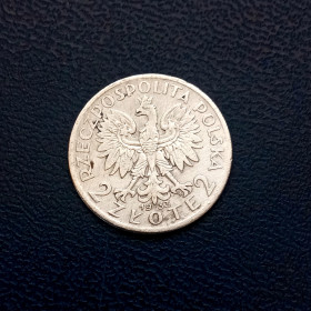 - року - года ^/--/^ 2 Злотих 1933 р. Срібло-750° ^_^^^ 2 Злотых 1933 г. Серебро-750° - фото фото фото