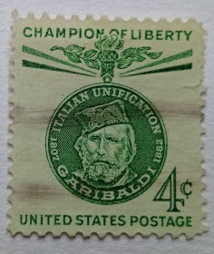 Північна Америка Северная Америка ^/--/^ США 1960 Гарибальди, 4 /--/ с, гашеная ^_^^^ США 1960 Гарібальді, 4 /--/ с, гашена - фото фото фото
