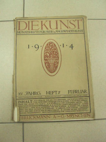 Періодичні видання Периодические издания ^/--/^ книга альбом DIECUNST 1914 брукманн мюнхен №13343 /--/ м ^_^^^ Книга альбом DIECUNST 1914 брукманн мюнхен No /--/ 13343 /--/ м - фото фото фото
