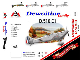: : ^/--/^ AMG 48405 Dewoitine D.510  (French AF) 1/48 ^_^^^ AMG 48405 Dewoitine D.510 (French AF) - фото фото фото