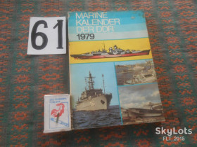 Видання - р. Издания - гг. ^/--/^ Морской календарь ГДР   ( Marine kalendar der DDR )      1979 г. ^_^^^ Морський календар НДР (1979) - фото фото фото