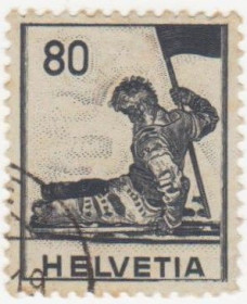 Швейцарія Швейцария ^/--/^ Швейцария 1941 г № 374 гашеная ^_^^^ Швейцарія 1941 р. No 374 гашена - фото фото фото