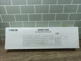 Комплекти Комплекты ^/--/^ Бездротова клавіатура та миша Wisfox 2978 ^_^^^ Беспроводная клавиатура и мышь Wisfox 2978 - фото фото фото