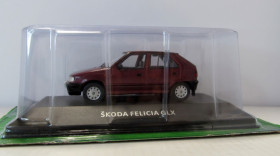 : Закордонні : Зарубежные ^/--/^ Skoda Felicia GLX I 1994, Kaleidoskop Skoda. 1:43 запечатанный блистер. Шкода Фелиция GLX I 1994 ^_^^^ Skoda Felicia GLX I 1994, Kaleidoskop Skoda. 1:43 задрукований блістер. Шкода Феліція GLX I 1994 - фото фото фото