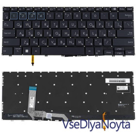 Клавіатури Клавиатуры ^/--/^ Клавиатура для ноутбука ASUS (B /--/ 3402 series) rus, black, без фрейма, подсветка клавиш ^_^^^ Клавіатура для ноутбука ASUS (B /--/ 3402 series) rus, black, без фрейму, підсвічування клавіш - фото фото фото