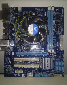 Материнські плати Материнские платы ^/--/^ Материнская плата Gigabyte GA-H /--/ 55 /--/ M-S /--/ 2 /--/ V + i /--/ 3-550 + кулер ^_^^^ Материнська плата Gigabyte GA-H /--/ 55 /--/ M-S /--/ 2 /--/ V + i /--/ 3-550 + кулер - фото фото фото