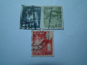 Японія Япония ^/--/^ Япония, Михель  (Средняя и восточная Азия 2006), 585,589,592, Национальные культурные объекты ^_^^^ Японія, Міхель (Середня і східна Азія 2006), 585,589,592, Національні культурні об'єкти - фото фото фото