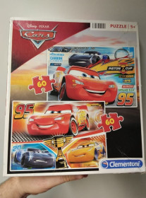 Пазли, мозаїки Пазлы, мозаики ^/--/^ пазли Тачки Cars 3 Clementoni 2 в 1 по 60 шт. пазлы ^_^^^ Пазлі Тачки Cars 3 Clementoni 2 в 1 по 60 шт. пазли - фото фото фото