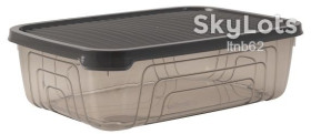 Пластикова посуд Пластиковая посуда ^/--/^ Контейнер  1.75 л з кришкою Herevin Prime Bowl Grey 161333-012 ^_^^^ Контейнер 1.75 л с крышкой Herevin Prime Bowl Grey 161333-012 - фото фото фото