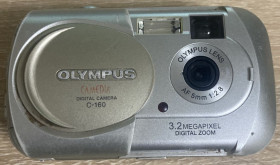 Olympus Olympus ^/--/^ Фотоаппарат Olympus с-160 3,2 megapixel. Б/у. Рабочий! ^_^^^ Фотоапарат Olympus з-160 3,2 megapixel. Б/у. Робітник! - фото фото фото