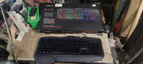 Клавіатури Клавиатуры ^/--/^ Игровая клавиатура с подсветкой RGB REAL-EL Gaming 8900 RGB Macro USB № 23281202 ^_^^^ Ігрова клавіатура з підсвічуванням RGB REAL-EL Gaming 8900 RGB Macro USB No 23281202 - фото фото фото
