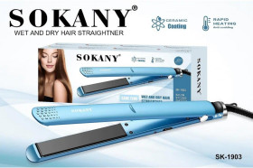 Плойки Плойки ^/--/^ Праска для волосся керамічна Sokany SK-1903 щипці для вирівнювання волосся ^_^^^ Праска для волос керамическая Sokany SK-1903 щипцы для выравнивания волос - фото фото фото