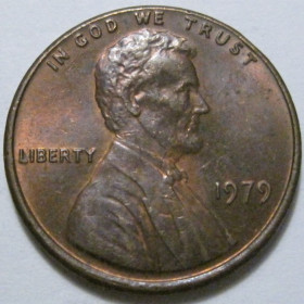 Обігові Обиходные ^/--/^ США 1 цент 1979 року 41253 ^_^^^ США 1 цент 1979 года 41253 - фото фото фото