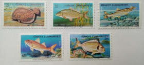 Інші країни Другие страны ^/--/^ Турция 1975 Рыбы, MNH ^_^^^ Туреччина 1975 Риби, MNH - фото фото фото