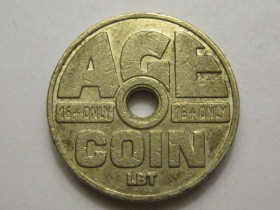 Інше Другое ^/--/^ Жетон табачный AGE COIN LBT 16  ONLY Вес 5,95 г 3 /--/ П /--/ 2041 ^_^^^ Жетон тютюновий AGE COIN LBT 16 ONLY Вага 5,95 г 3 /--/ П /--/ 2041 - фото фото фото