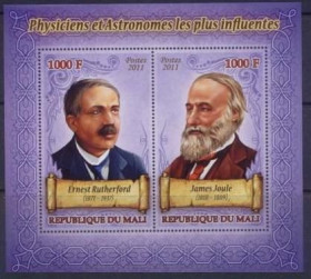 Інше Другое ^/--/^ Мали Джеймс Джоуль Эрнест Резерфорд Физика Астрономия 2011 ^_^^^ Малі Джеймс Джоуль Ернест Резерфорд Фізика Астрономія 2011 - фото фото фото
