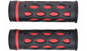 Рулі, виноси, гріпси Рули, выносы, грипсы ^/--/^ Грипси ProX GP-48 /--/ A 95 mm чорний з червоним (C-C-0229) ^_^^^ Грипсы ProX GP-48 /--/ A 95 mm черный с красным (C-C-0229) - фото фото фото