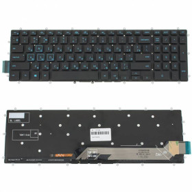 Клавіатури Клавиатуры ^/--/^ Клавиатура для ноутбука DELL (Inspiron: 7566, 7567) rus, black, без фрейма, подсветка клавиш BLUE (О ^_^^^ Клавіатура для ноутбука DELL (Inspiron: 7566, 7567) rus, black, без фрейму, підсвічування клавіш BLUE - фото фото фото