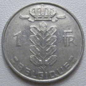 Бельгія Бельгия ^/--/^ Бельгія 1 франк 1979 року Belgique 42717 ^_^^^ Бельгия 1 франк 1979 года Belgique 42717 - фото фото фото