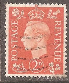 Великобританія Великобритания ^/--/^ Великобритания 1938 Sc.238 used ^_^^^ Великобританія 1938 Sc.238 used - фото фото фото