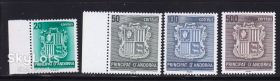 Малі Держави Європи Малые Государства Европы ^/--/^ Андорра  1988 г - MNH - геральдика ^_^^^ Андорра 1988 — MNH — геральдика - фото фото фото