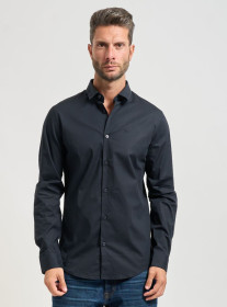 Сорочки Рубашки ^/--/^ Шикарная приталенная рубашка, темный синий, Slim Fit от Next  Tailoring.  L ворот 42 ^_^^^ Шикарна приталена сорочка, темний синій, Slim Fit від Next. L воріт 42 - фото фото фото