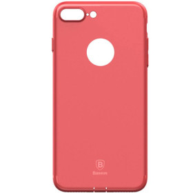 Чохли, сумки Чехлы, сумки ^/--/^ Чехол Baseus для iPhone 8 Plus/7 Plus Simple Solid Red (ARAPIPH /--/ 7 /--/ P-MS /--/ 09) - фото фото фото