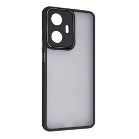 Чохли, бампера Чехлы, бампера ^/--/^ Чохол Fiji Lens для Realme C /--/ 55 бампер матовий з захистом блока камер Black ^_^^^ Чехол Fiji Lens для Realme C /--/ 55 бампер матовый с защитой блока камер Black - фото фото фото