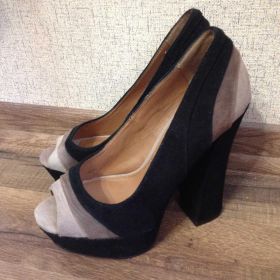 Туфлі Туфли ^/--/^ Туфли-босоножки жен. Steve Madden,р.36,нат.замш ^_^^^ Туфлі-босоніжки дружин. Steve Madden,р.36,нат.замш - фото фото фото