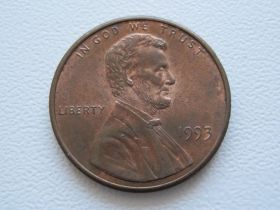Обігові Обиходные ^/--/^ США 1 цент 1993 года 21515 ^_^^^ США 1 цент 1993 року 21515 - фото фото фото