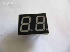 Світлодіоди Светодиоды ^/--/^ OASIS TOD-5263 /--/ BH-B LED two digit display Red 7-сегментний 2-розрядний індикатор ^_^^^ OASIS TOD-5263 /--/ BH-B LED two digit display Red 7-сегментный 2-разрядный индикатор - фото фото фото