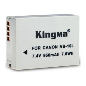 Акумулятори Аккумуляторы ^/--/^ Акумулятор для Canon NB-10 /--/ L (KingMa) 950 mAh ^_^^^ Canon NB-10 /--/ L (KingMa) 950 mAh - фото фото фото