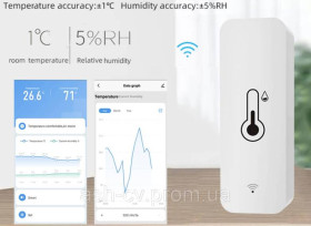 Здоров'я Здоровье ^/--/^ Smart, датчик, термометр, гігрометр, Wi-Fi, Tuya, розумний будинок ^_^^^ Smart, датчик, термометр, гигрометр, Wi-Fi, Tuya, умный дом - фото фото фото