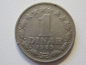 Югославія Югославия ^/--/^ Югославия 1 динар 1965 года #34821 ^_^^^ Югославія 1 динар 1965 року #34821 - фото фото фото