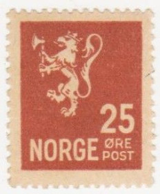 Скандинавія Скандинавия ^/--/^ Норвегия 1927  г.№ 132 * ^_^^^ Норвегія 1927 р. No 132* - фото фото фото