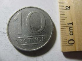 - року - года ^/--/^ 10 Злотих Злотых Польща Польша 1986 рік ^_^^^ 10 Злотых Злотых Польша Польша 1986 год - фото фото фото