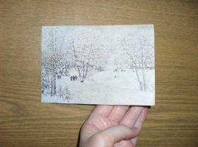 СРСР СССР ^/--/^ Русская зима  Худ. К.Ф.Юон 1960 /--/ г. ^_^^^ Російська зима Худ. К. Ф. Юон 1960 /--/ р. - фото фото фото