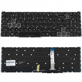 Клавіатури Клавиатуры ^/--/^ Клавиатура для ноутбука ACER (Nitro: AN /--/ 517-55) ukr, black, без фрейма, подсветка клавиш RGB (ОРИГИНА ^_^^^ Клавіатура для ноутбука ACER (Nitro: AN /--/ 517-55) ukr, black, без фрейму, підсвічування клавіш RGB (ОРИГИНА - фото фото фото