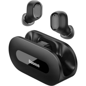 Навушники, гарнітури Наушники, гарнитуры ^/--/^ Навушники Bluetooth бездротові Baseus EZ /--/ 10 вакуумні з мікрофоном Black ^_^^^ Наушники Bluetooth беспроводные Baseus EZ /--/ 10 вакуумные с микрофоном Black - фото фото фото