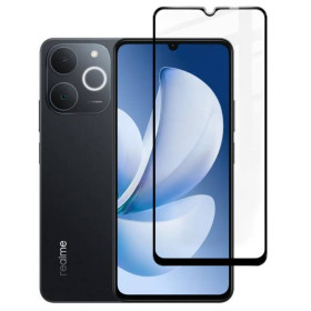 Чохли, бампера Чехлы, бампера ^/--/^ Захисне скло Fiji Premium для Realme Note 70 (RMX /--/ 5313) / Note 70 /--/ T повне проклеювання Anti-Static чор ^_^^^ Защитное стекло Fiji Premium для Realme Note 70 (RMX /--/ 5313) / Note 70 /--/ T полное проклеивание Anti-Static черн - фото фото фото