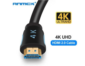 Кабелі Кабели ^/--/^ HDMI Кабель 2.0 ANMCK с поддержкой Full HD/4 /--/ K/3 /--/ D 5 метров. ^_^^^ HDMI Кабель 2.0 ANMCK з підтримкою Full HD/4 /--/ K/3 /--/ D 5 метрів. - фото фото фото