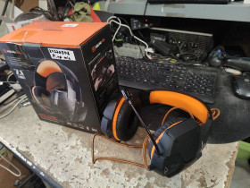 Навушники Наушники ^/--/^ Игровые наушники REAL-EL GDX-7700 Surround 7.1 № 24270908 ^_^^^ Ігрові навушники REAL-EL GDX-7700 Surround 7.1 No 24270908 - фото фото фото