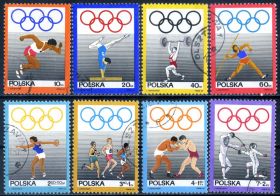 Спорт Спорт ^/--/^ Польша. Олимпиада   (серия) 1969 г. ^_^^^ Польща. Олімпіада (серія) 1969 - фото фото фото