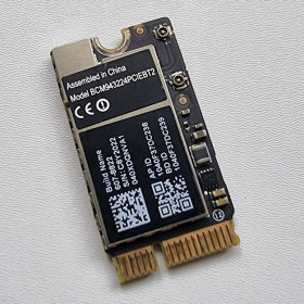 Інші комплектуючі Другие комплектующие ^/--/^ Адаптер WiFi BCM /--/ 943224 /--/ PCIEBT /--/ 2 для ноутбука MacBook Air A /--/ 1369 A /--/ 1370 A /--/ 1465 A /--/ 1466 (2011-2012) 607-8822  ^_^^^ Адаптер WiFi BCM /--/ 943224 /--/ PCIEBT /--/ 2 для ноутбука MacBook Air A /--/ 1369 A /--/ 1370 A /--/ 1465 A /--/ 1466 (2011-2012) 607-8822 - фото фото фото