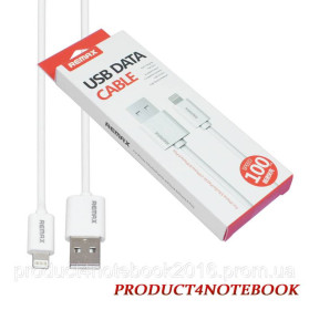 Кабелі Кабели ^/--/^ Кабель REMAX Fast Charging, USB to iP, белый , 1 /--/ м ^_^^^ Кабель REMAX Fast Charging, USB to iP, білий, 1 /--/ м - фото фото фото