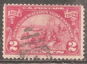 Північна Америка Северная Америка ^/--/^ США 1924 Sc.615 used - фото фото фото