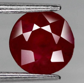 Рубін Рубин ^/--/^ Рубин натуральный  1.55 Ct. 6.2 x 6.2 x 4.4 mm ^_^^^ Рубін натуральний 1.55 Ct. 6.2 x 6.2 x 4.4 mm - фото фото фото