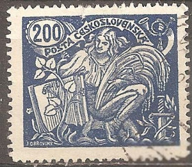 Чехословаччина Чехословакия ^/--/^ Чехословакия 1923 Sc.93 /--/ a used Перф. 13 3/4 : 13 1/2 Тип II ^_^^^ Чехословаччина 1923 Sc.93 /--/ a used Перф. 13 3/4 : 13 1/2 Тип II - фото фото фото