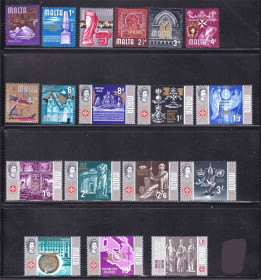 Мальта Мальта ^/--/^ Мальта 1965 г   MNH -    искусство - ^_^^^ Мальта 1965 MNH - мистецтво - фото фото фото