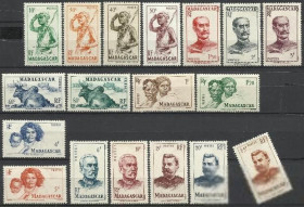 Мадагаскар Мадагаскар ^/--/^ Мадагаскар франц. 1946 танцы танцор национальности генерал генералгубернатор 18 /--/ м. ^_^^^ Мадагаскар франц. 1946 танці танцюрист національності генерал-губернатор 18 /--/ м. - фото фото фото